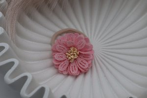Haarelastiek - Roze | Flower