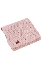 AUSILIA Babydecke – 100 % Baumwolle – PUDERROSA