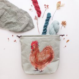 Henrietta il pollo | Borsa del progetto | Borsa morbida