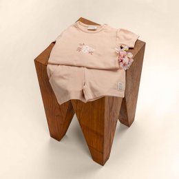 T-Shirt Bloom SS | Rose Smoke