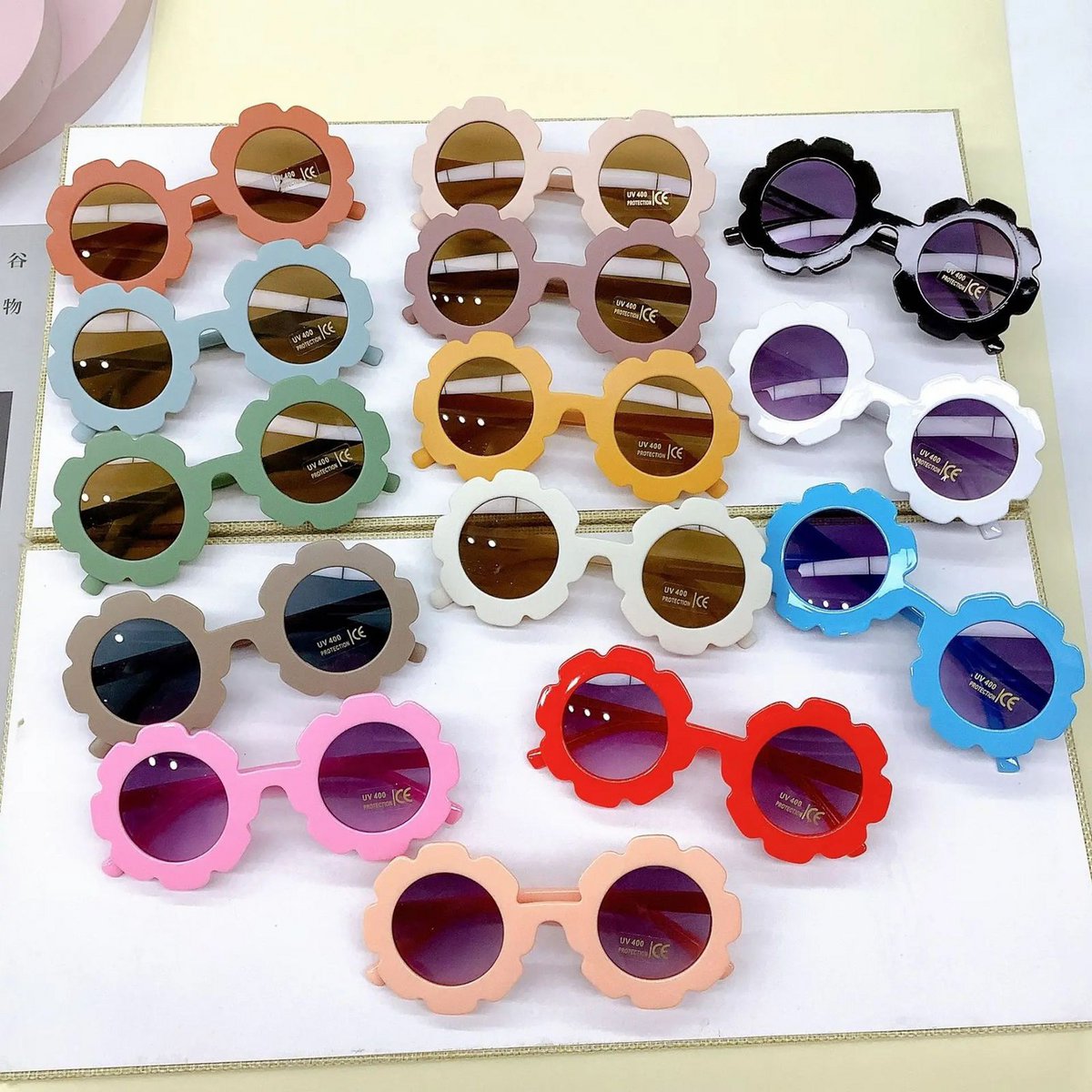 Lunettes de soleil marguerites
