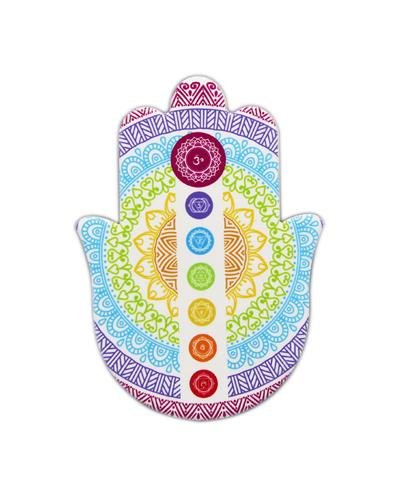Keramisk flisehånd af Fatima Mandala 10,5x14,5cm