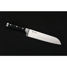 IZUMI ICHIAGO - 3-tlg. Santokumesser -Set "Professional Chef Knives" inkl..Bambus-Magnetmesserhalter