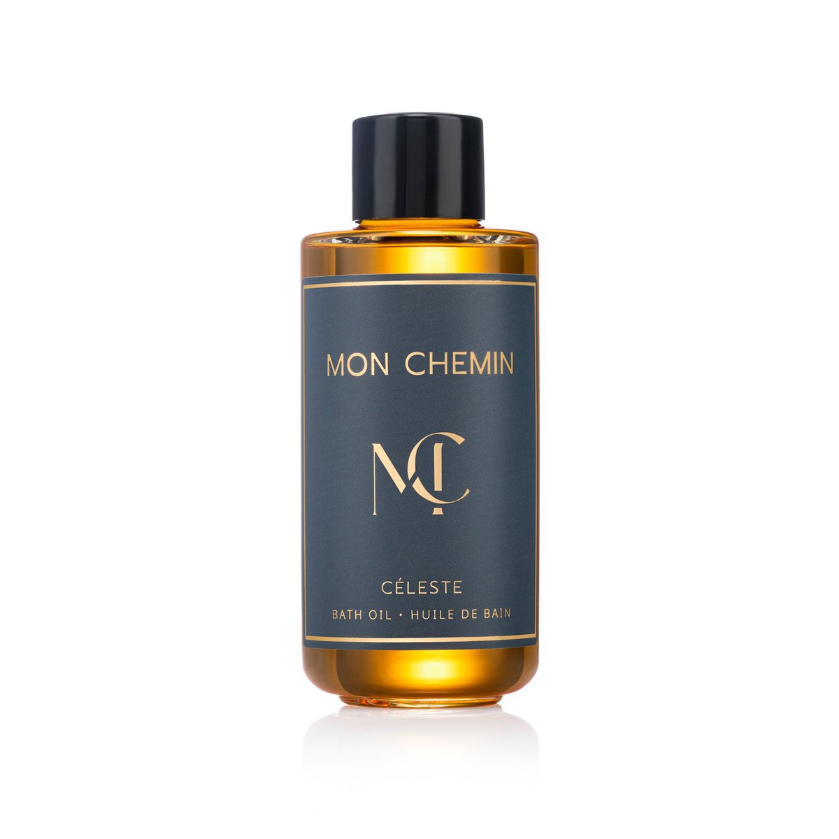 Mon Chemin® Luxus-Badeöl | Celeste | Frisch und würzig | Argan, Kamelie und Baobab