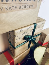 Confezione regalo per la cura della pelle con siero naturale per la cura della pelle scandinava Natural Repair Face Serum e crema per il viso - CONFEZIONE REGALO incartata!