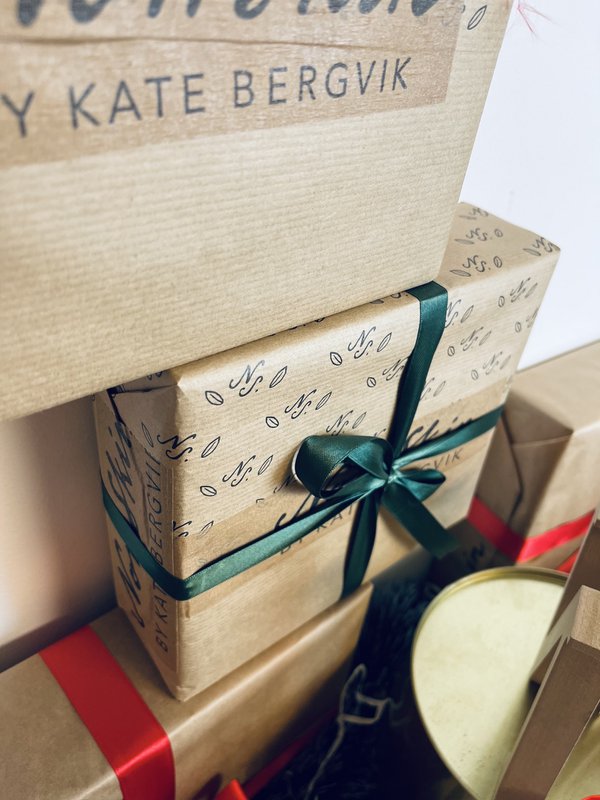 Skincare Gift Box with Scandinavian natural skincare Natural Repair Face Serum and Face Cream - Wrapped GIFT BOX!