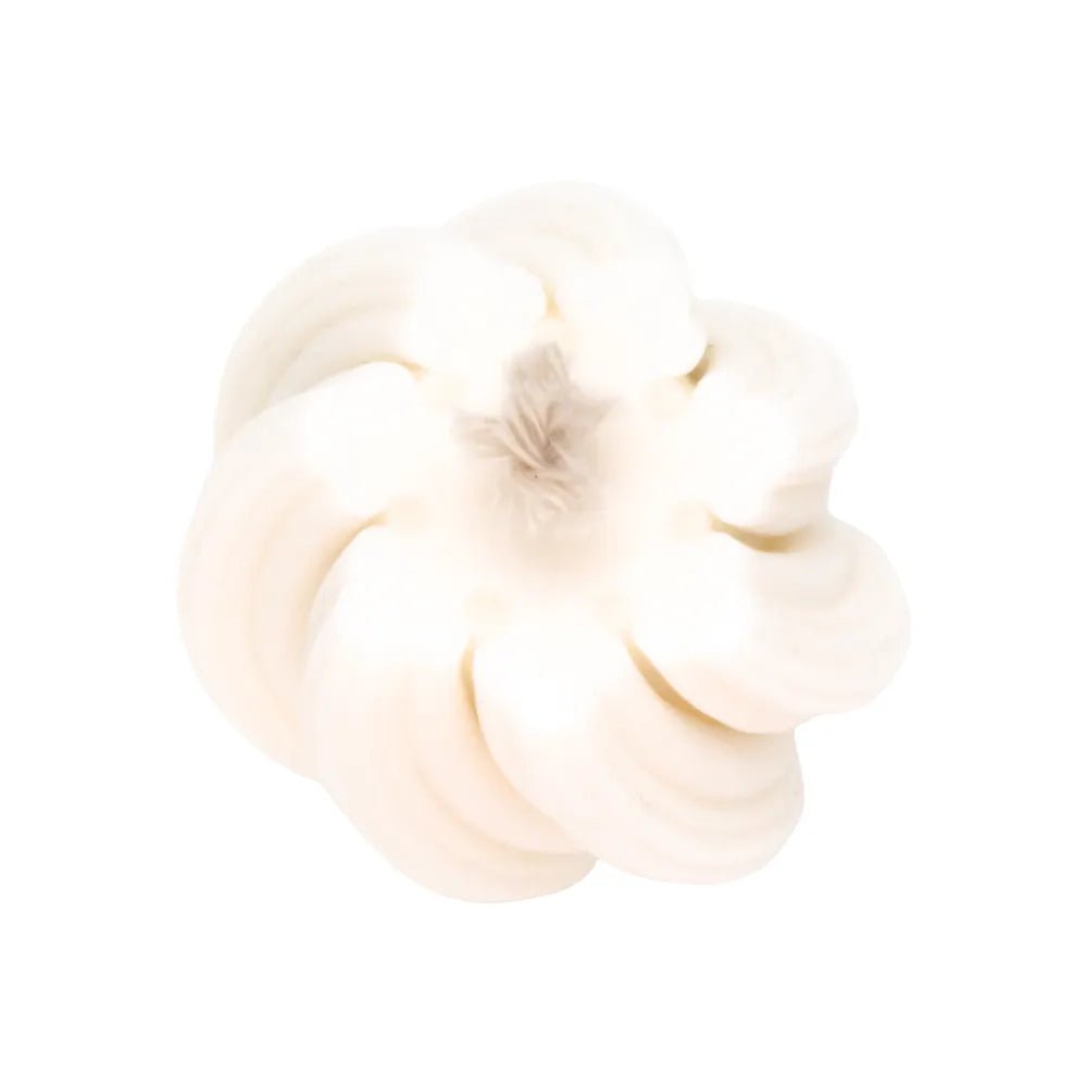 Unscented geometric vegetable decorative snowflake candle
