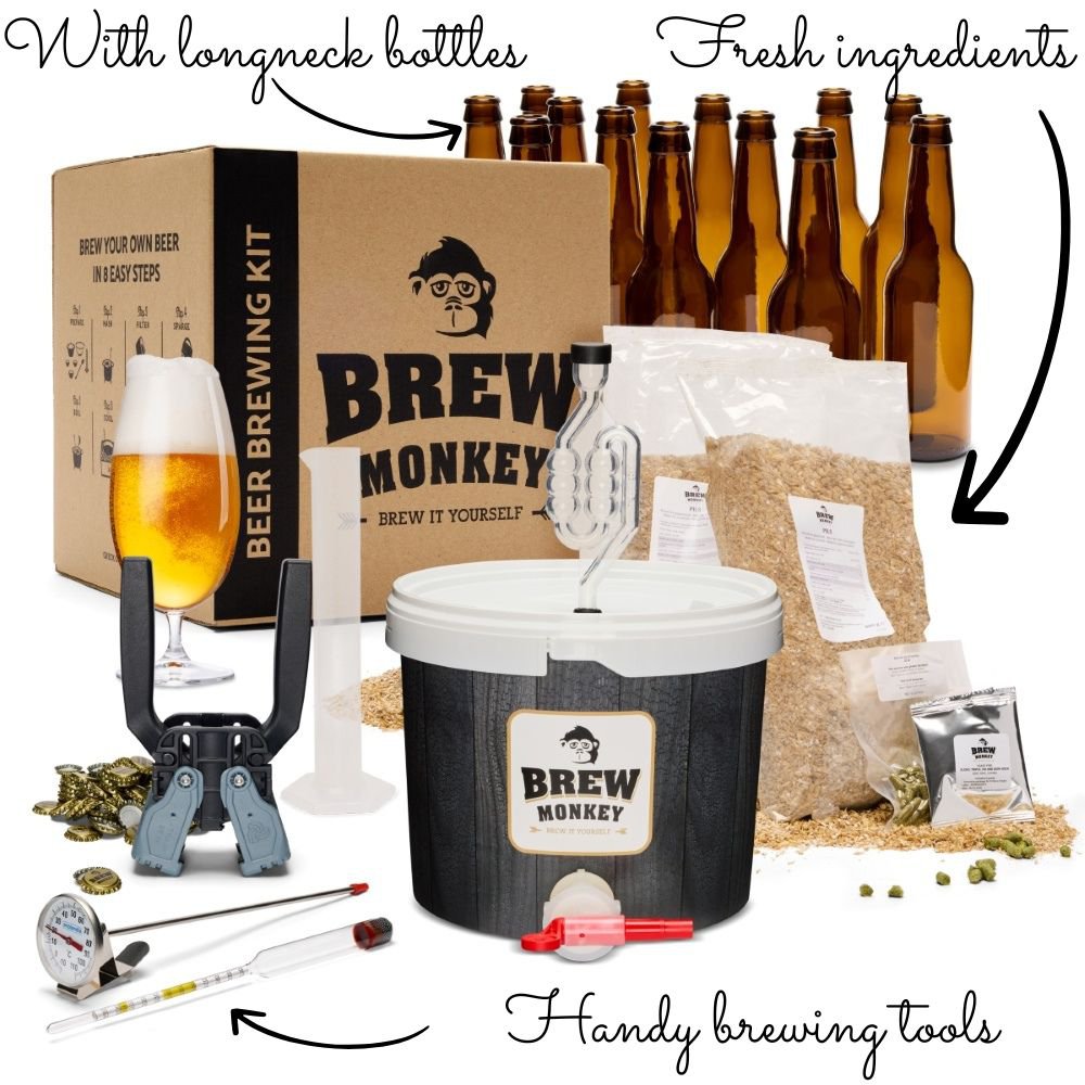 Zestaw do warzenia piwa Brew Monkey - Luxe Blonde
