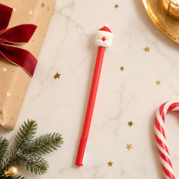 Christmas themed fancy pen - Father Christmas