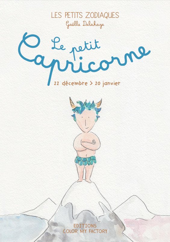 Little Capricorn - birth and birthday gift