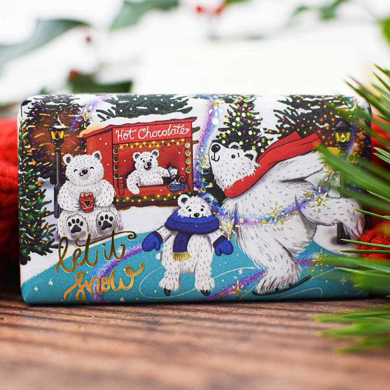 ENGLISH SOAP C° 190g zeep - Polar Bears