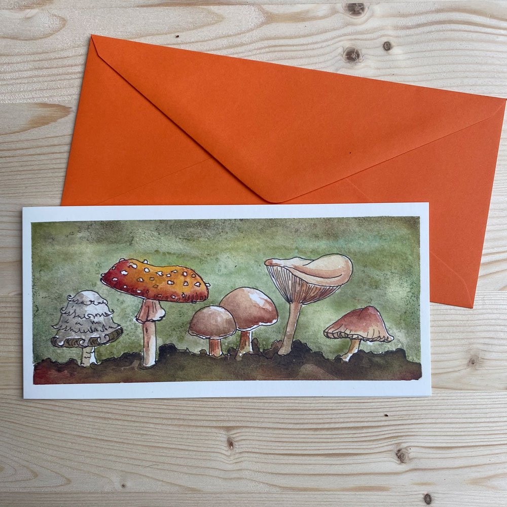 Carte double Automne