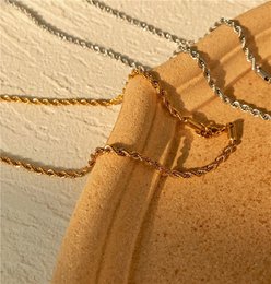 Agamemnon - 3mm Gold Rope Chain