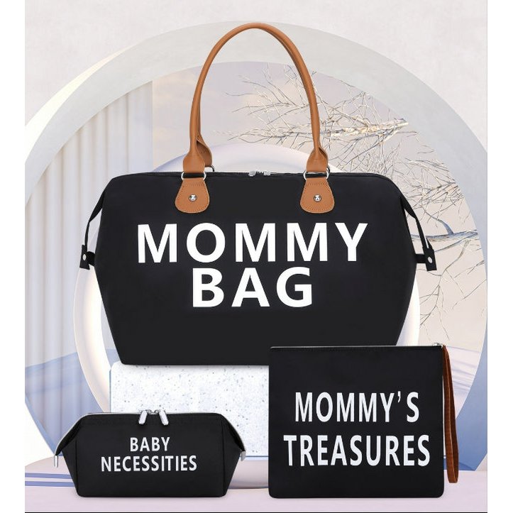 Torba podróżna Mommy Bag trzyczęściowa torba na ramię Torba materiałowa Oddzielenie suchego i mokrego