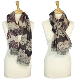 Sunsa Damenschals, Wintershchal Halstuch aus Baumwolle & Viskose , Damen Schals Tücher für Herbst/ Winter, Multifunktiontuch als Scarf /Schal oder Stola/Schultertuch