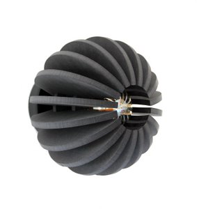Ball wall lamp D 20cm Wrecking Ball BLACK
