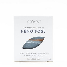 Hengifoss soap- Lemon, Spearmint, Eucalyptus