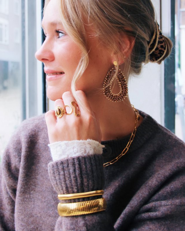 Retro bangle 'lille'