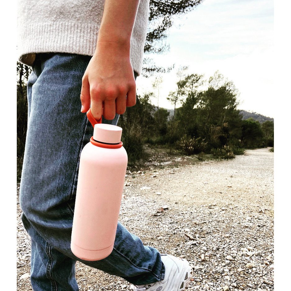 ISOLIERTE WIEDERVERWENDBARE FLASCHE 500ML - BLUSH