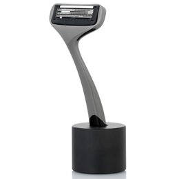 Set de rasage OMRO SHAVE v. Classic - rasoir, 2x crème à raser, support pour rasoir, lames de rasoir