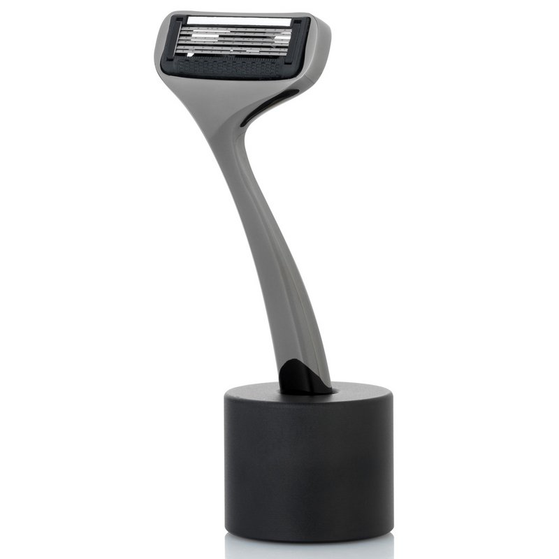 Set de rasage OMRO SHAVE v. Classic - rasoir, 2x crème à raser, support pour rasoir, lames de rasoir