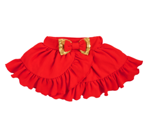 3326 Een rok met ruches La Bonita