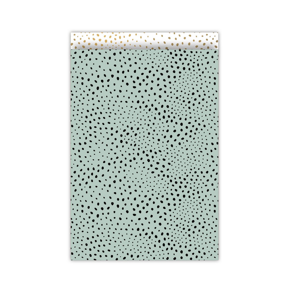 salie/zwart 17x25cm
