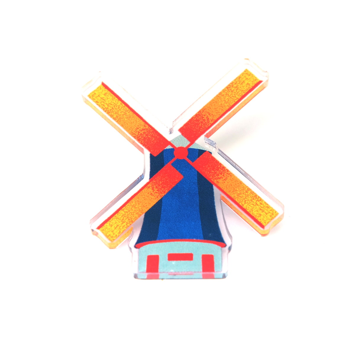 Nederlandse Windmolen Pin Badge