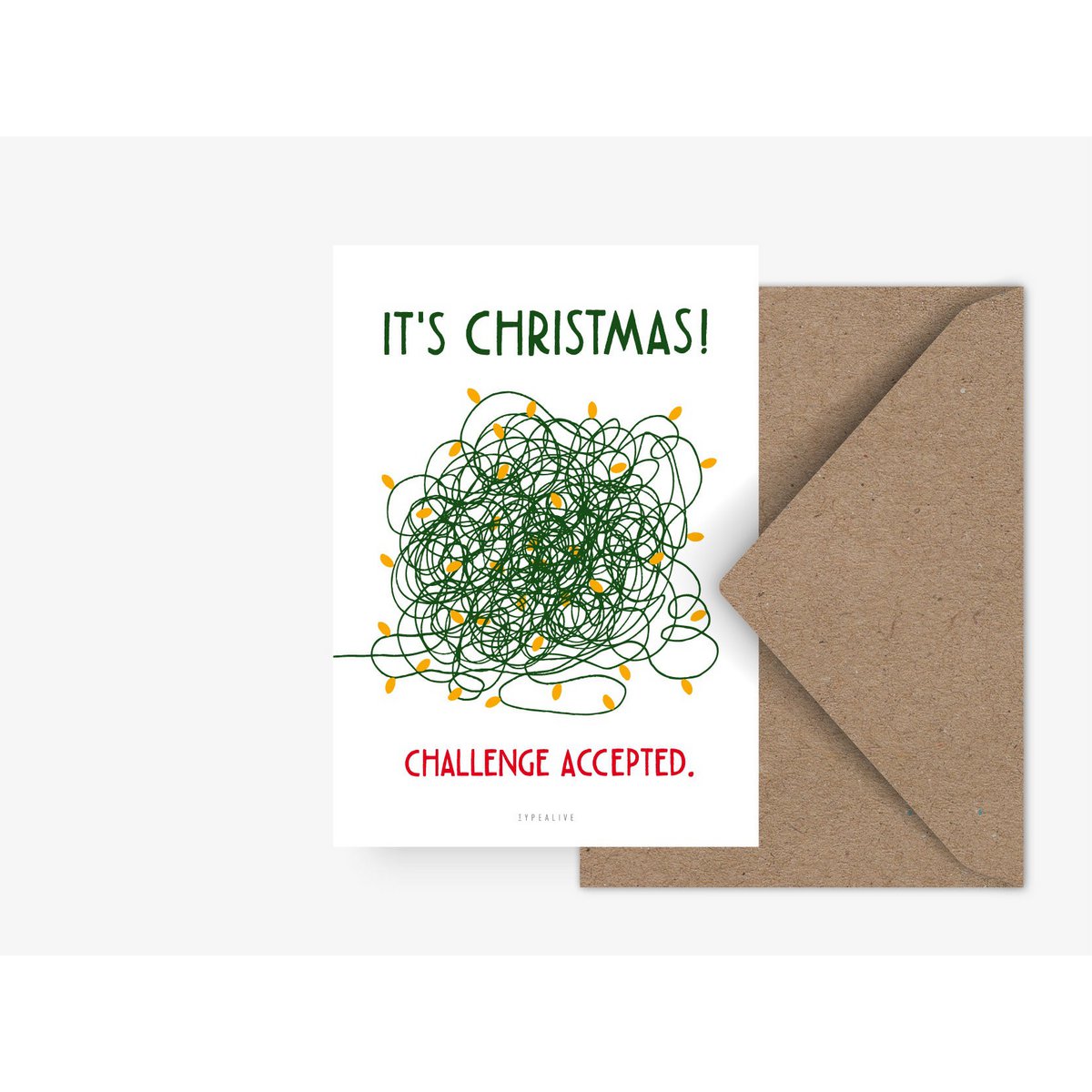 Postkarte / Christmas Challenge
