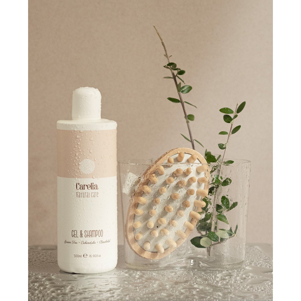 GEL & SHAMPOO Groene Thee+Calendula+Bisabolol