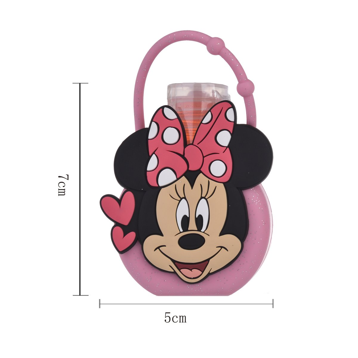 Mickey & Minnie Handreinigungsgel mit Silikonhülle – 35 ml
