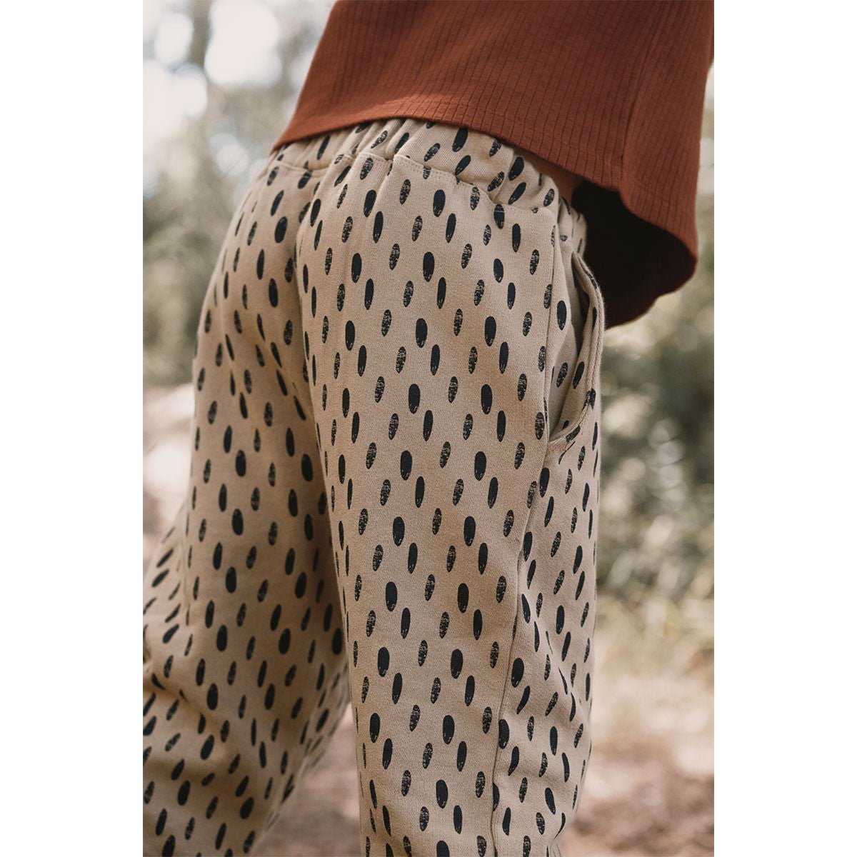 Jabari Broek Kinderen Steentjes Beige