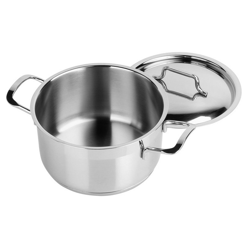 Acier en pot avec couvercle anett 18 cm, 2,3 L