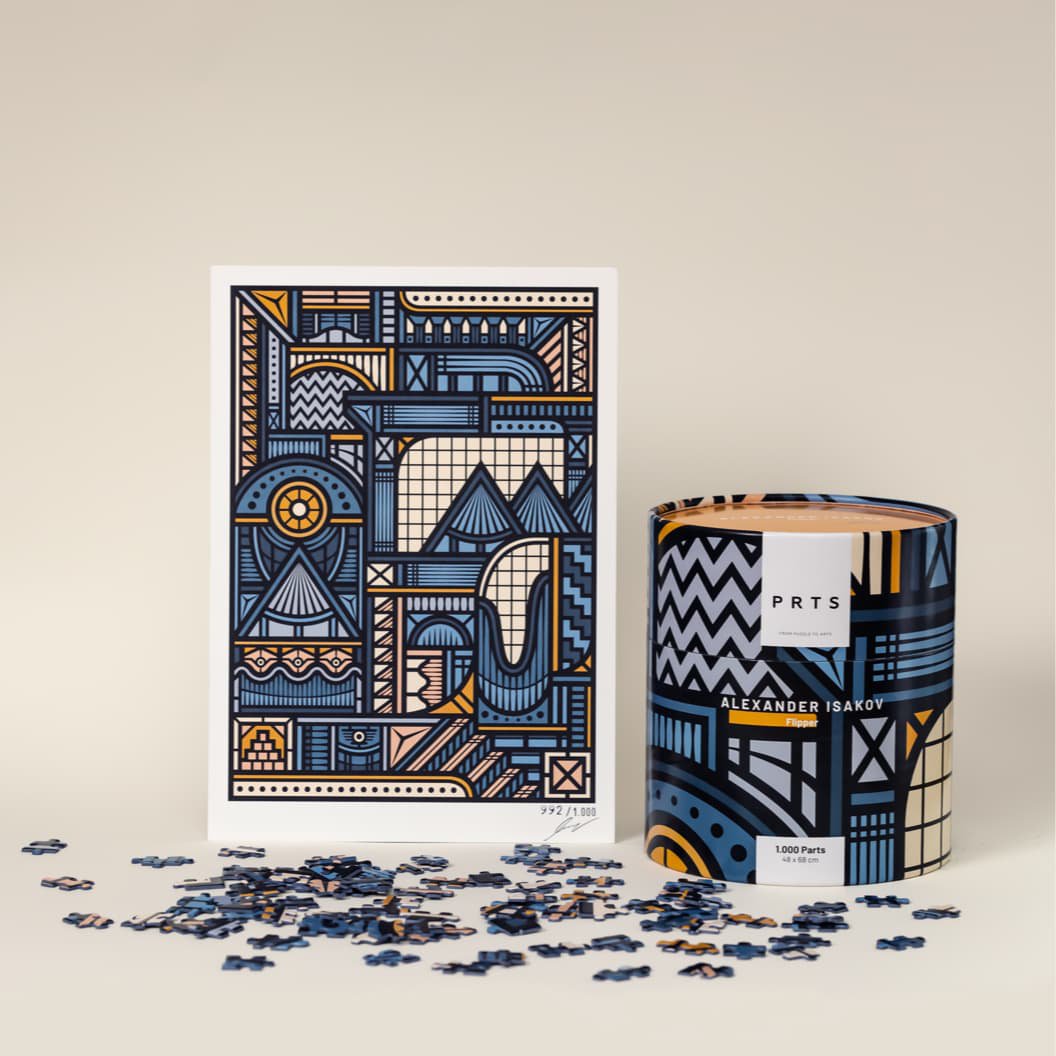 Art puzzle + art print: Alexander Isakov