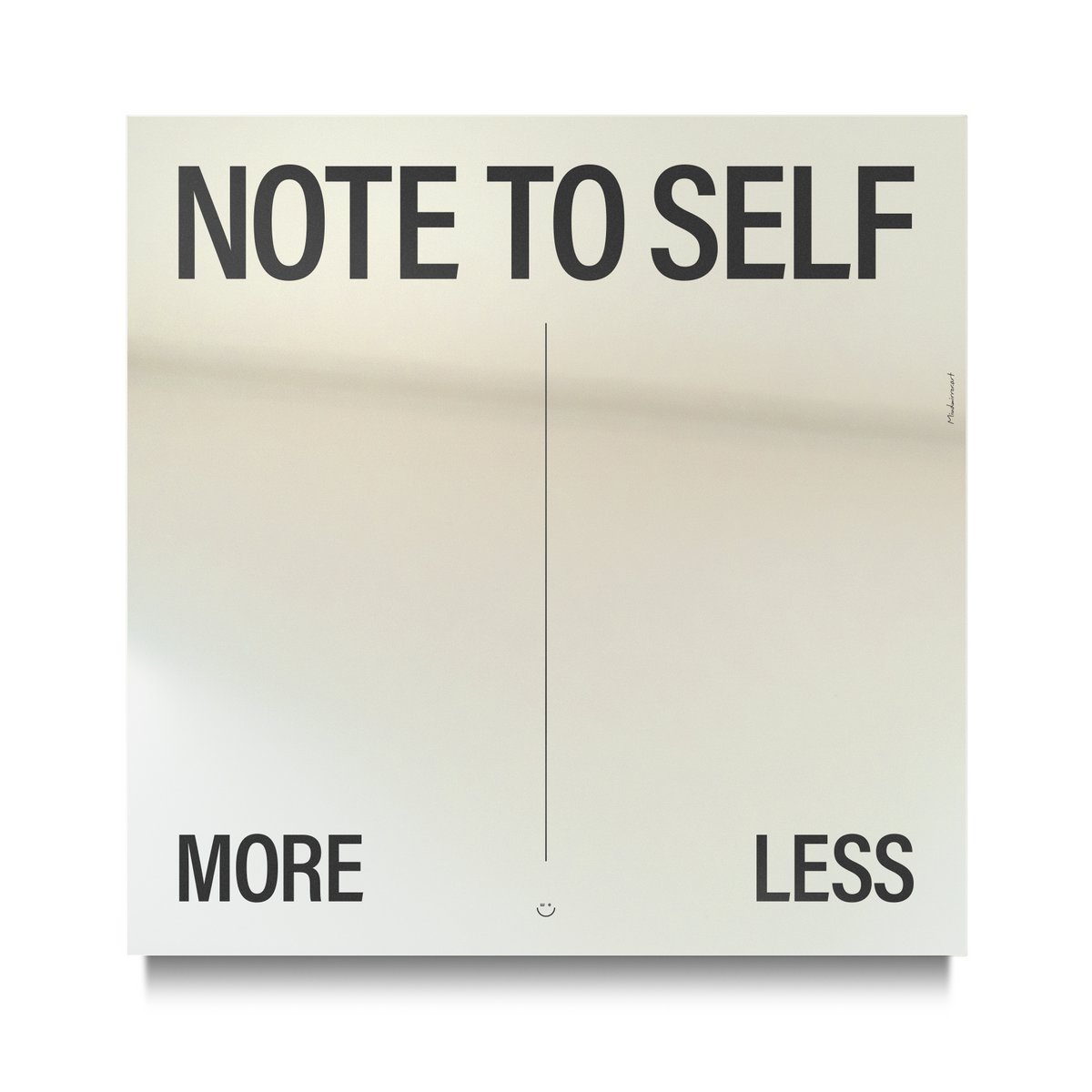 Note pour moi-même