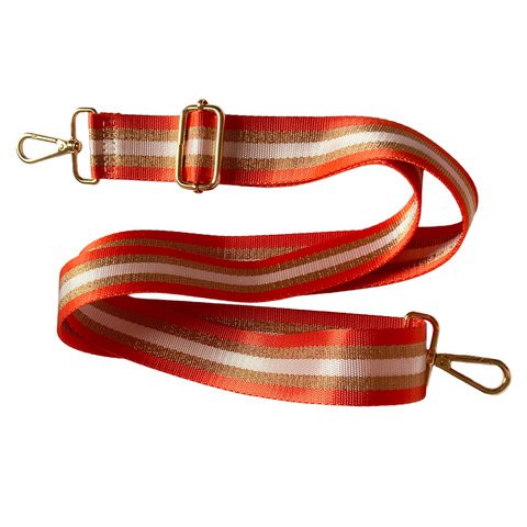 Sangle de sac - Rayure orange