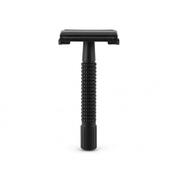 Guardenza Double-Edge Safety Razor Butterfly | matte black | Classic Razor | Barbier Razor