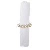 Set of 4 circles of pearl towels