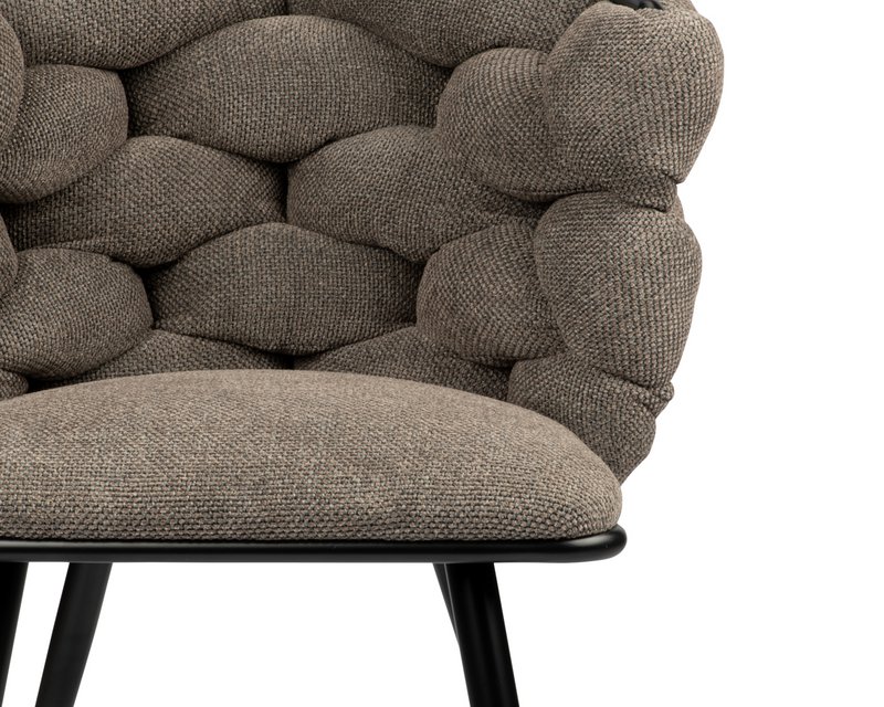 Klippestol taupe (sæt med 2)