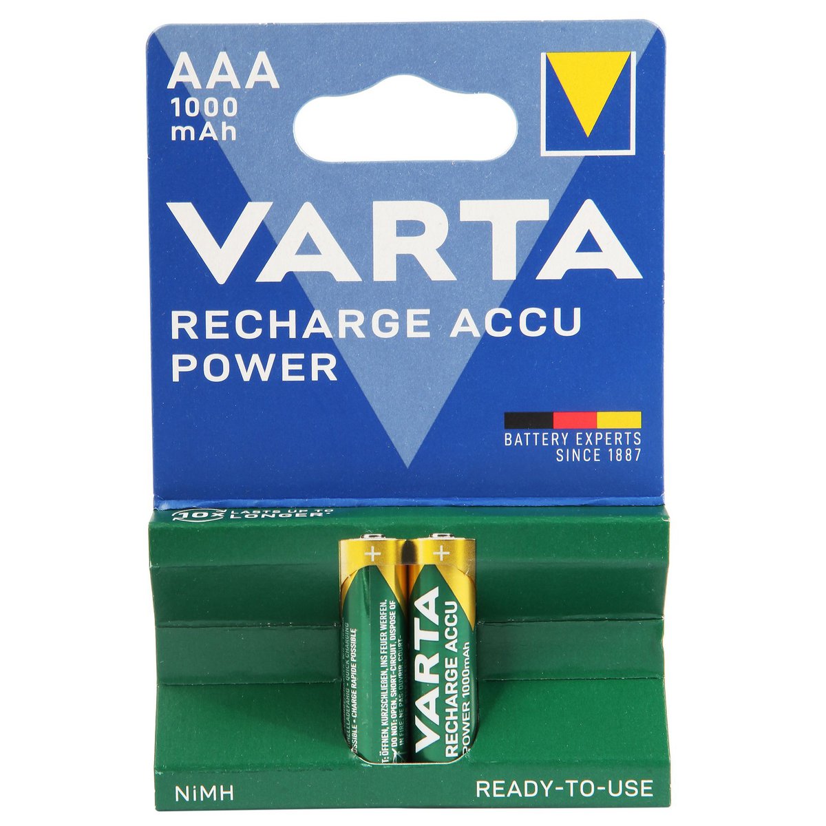 VARTA Laad ACCU Power AAA, 2er-blister op