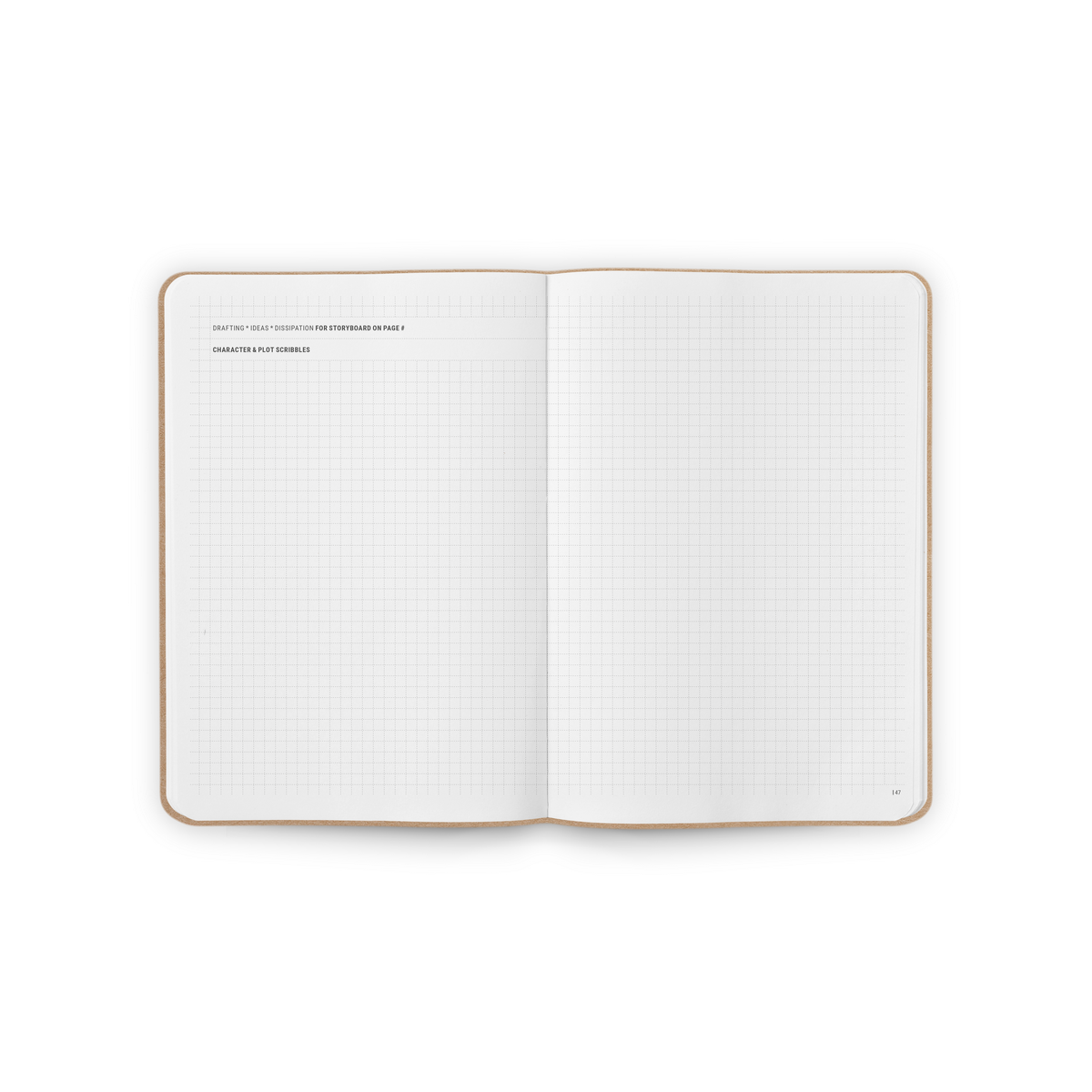 Guión gráfico Papelería Cuaderno