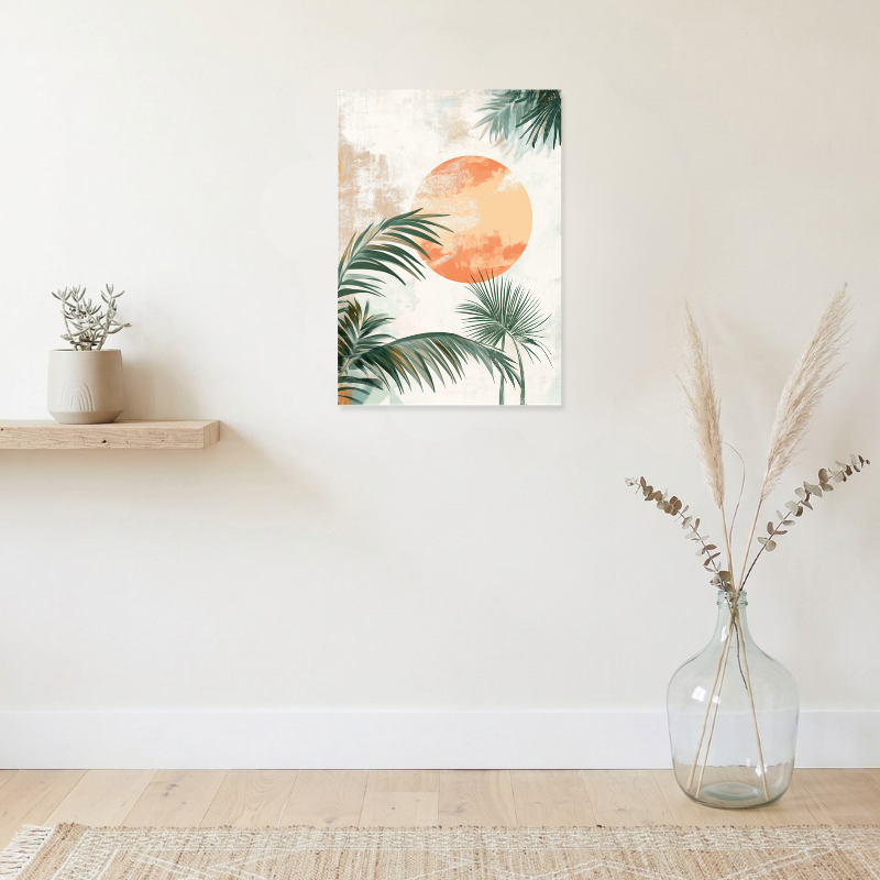 Boho Ibiza Poster – Sommerstimmung A4