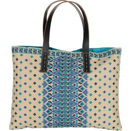 Toile de jute brodée Ines