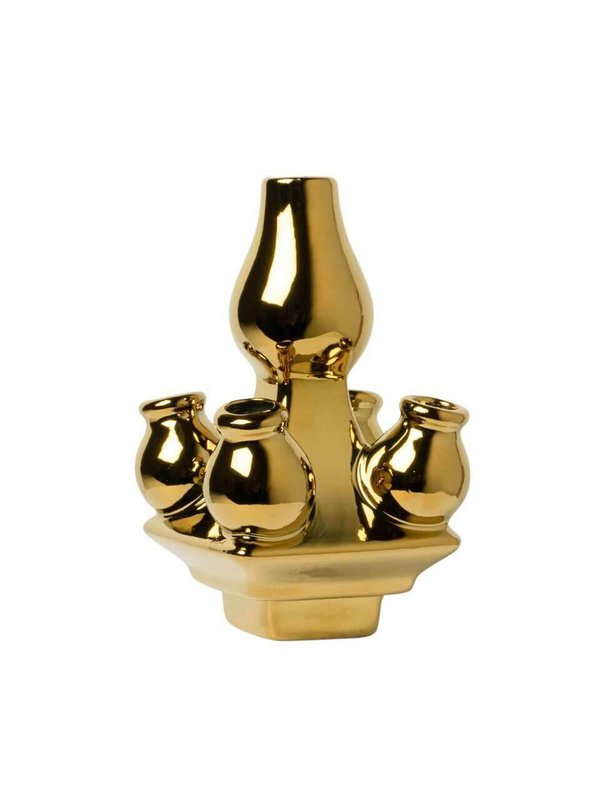 Stapelgekte Goud top