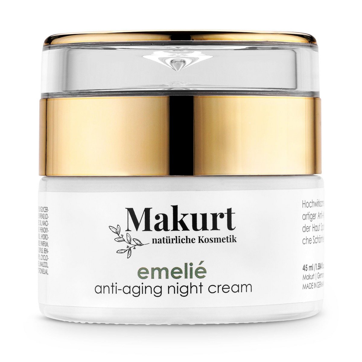 emelie - Crema de noche antienvejecimiento - para una frescura juvenil
