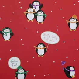 Geschenkpapier Pinguin Peter