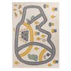 Tapis enfant à poils ras doux CIRCUIT