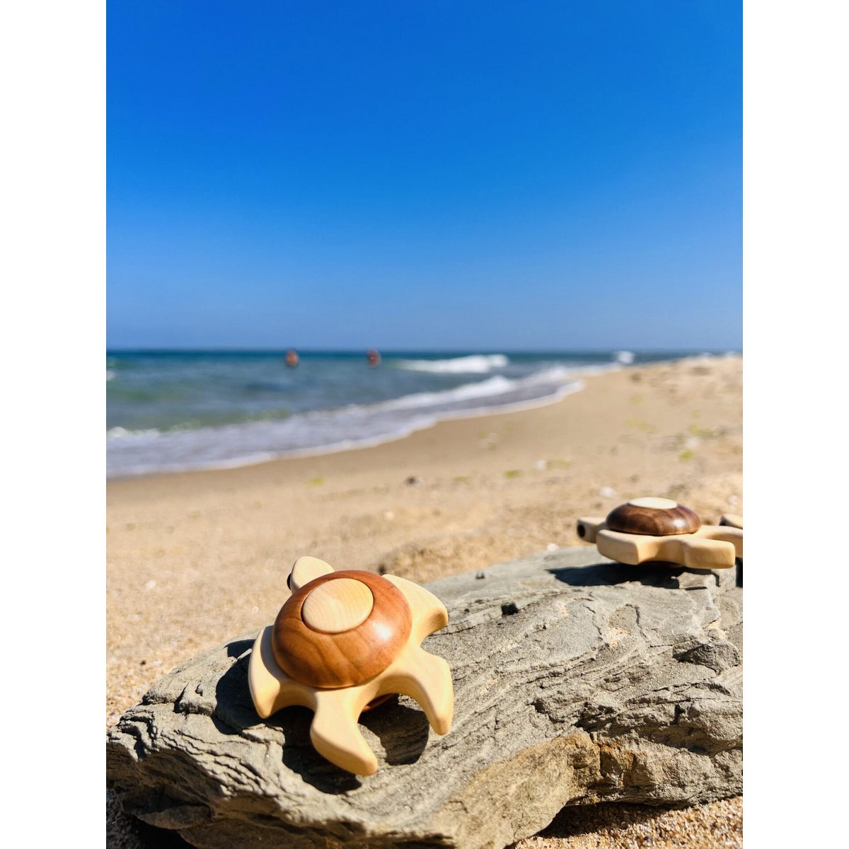 Jouet Tortue de Mer - Tortuga en Bois