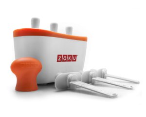 Zoku - Quick Pop Maker Trio Set voor 3 IJsjes - Wit