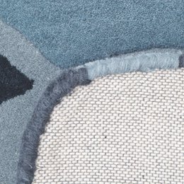BLUE TIGGER tiger children's rug